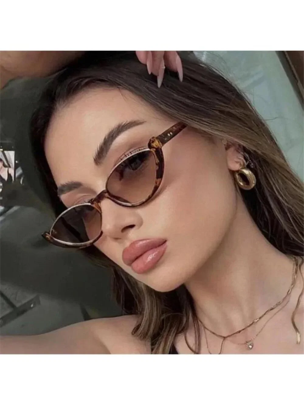 Retro Cat Eye  Sunglasses